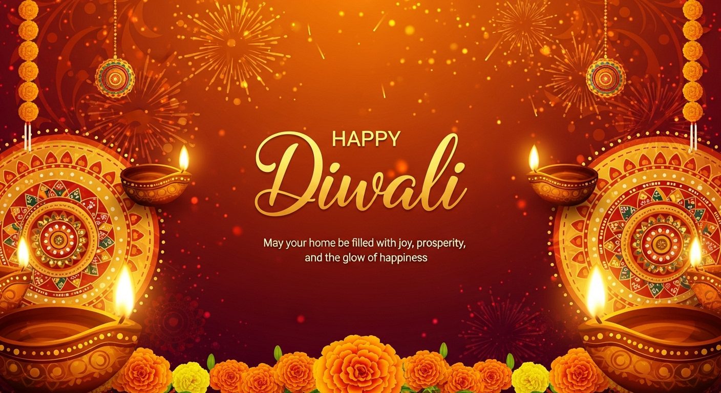 Diwali good morning image Hindi WhatsApp