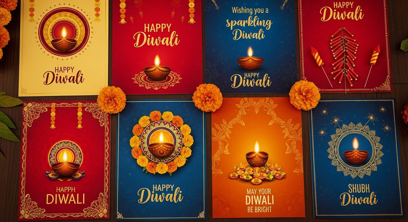 Diwali good morning image Hindi WhatsApp