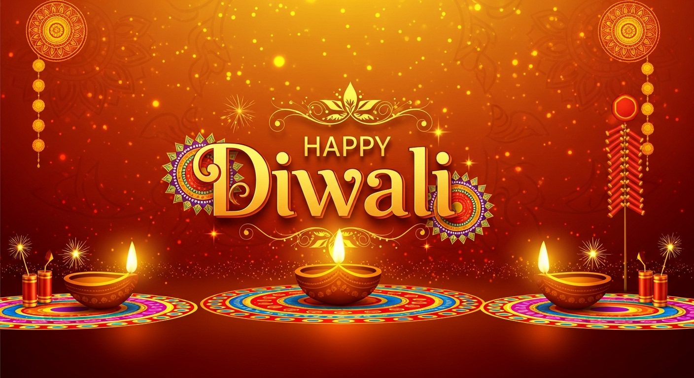 Diwali good morning image Hindi WhatsApp