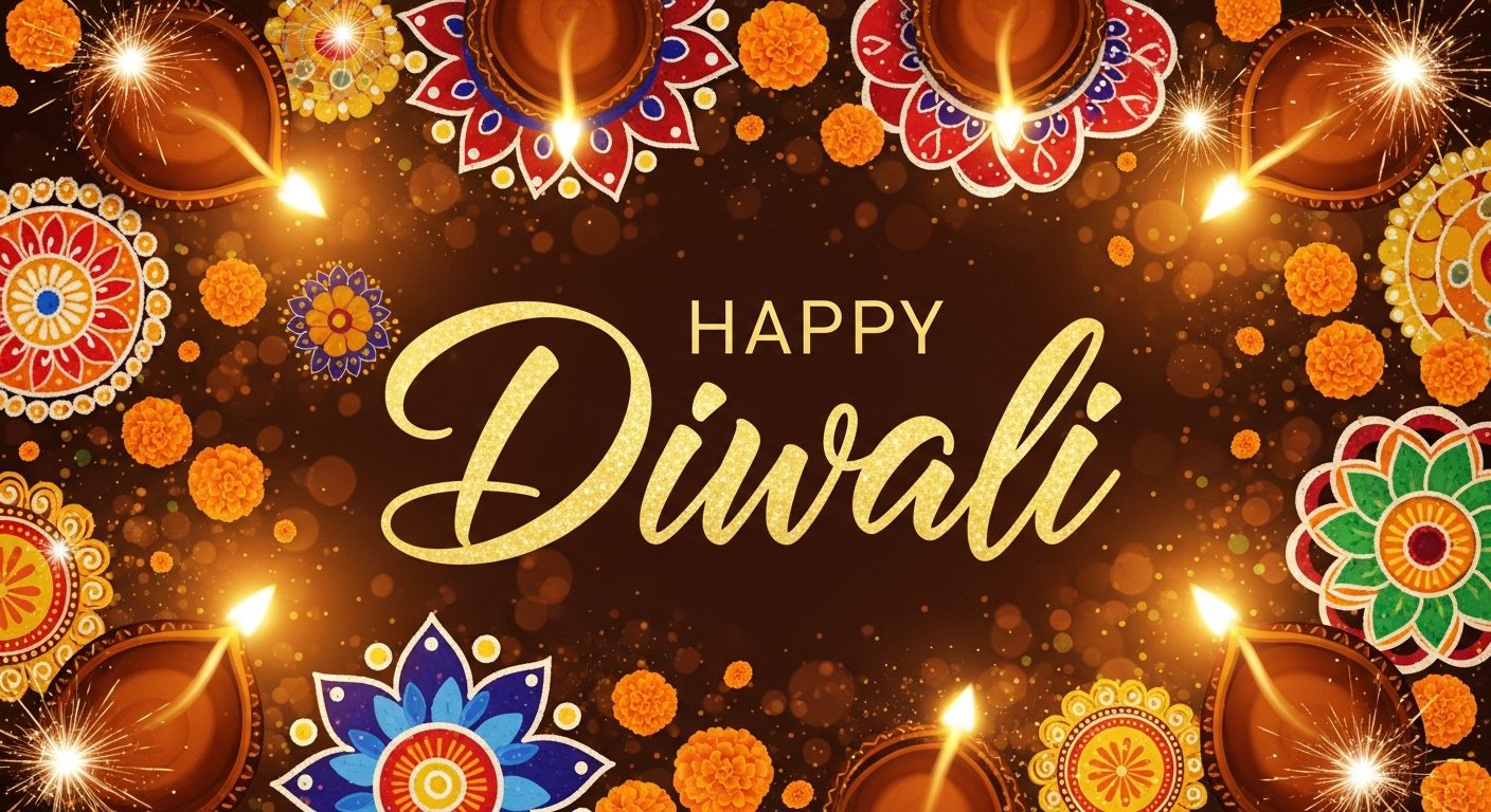 Diwali good morning image Hindi WhatsApp