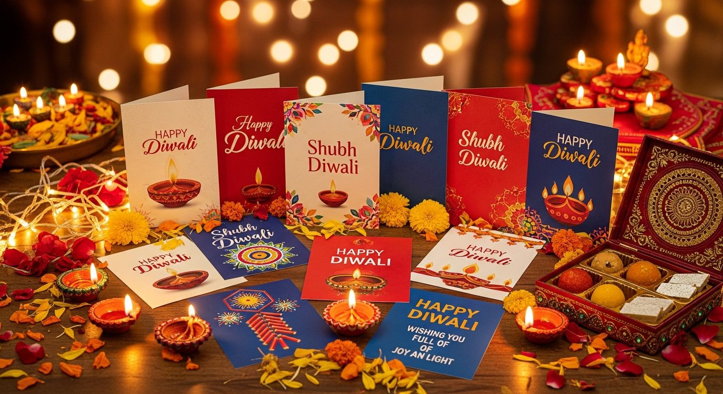 Diwali good morning image Hindi WhatsApp