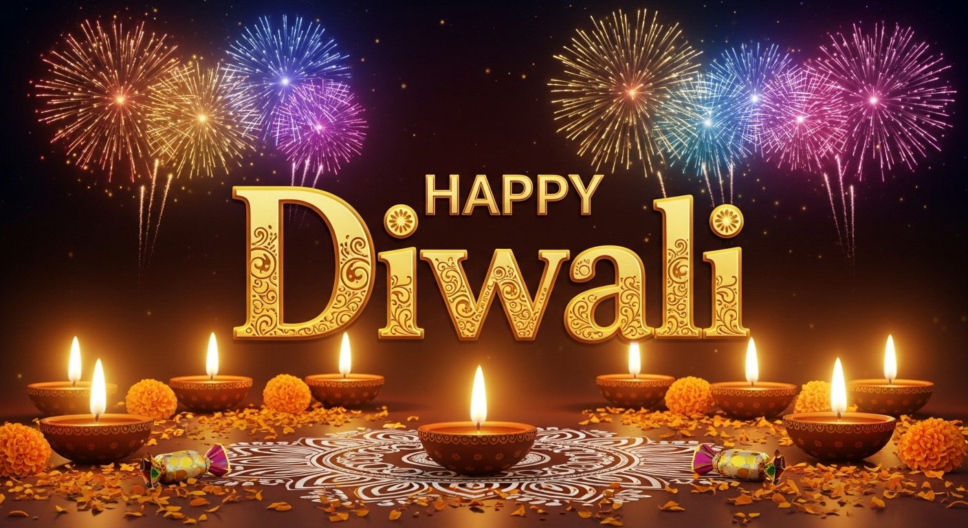 Diwali good morning image Hindi WhatsApp