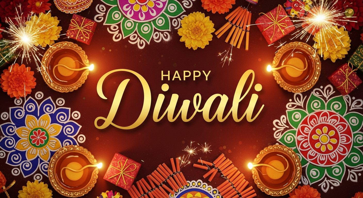 Diwali good morning image Hindi WhatsApp