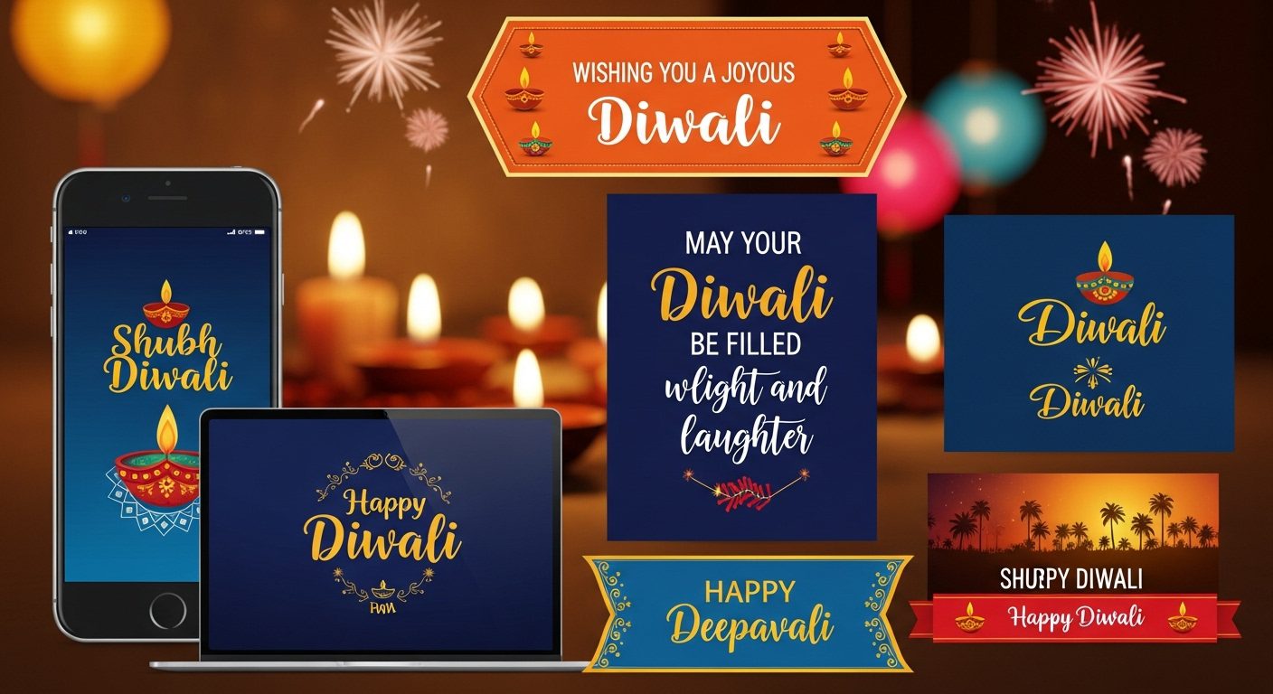 Diwali good morning image Hindi WhatsApp