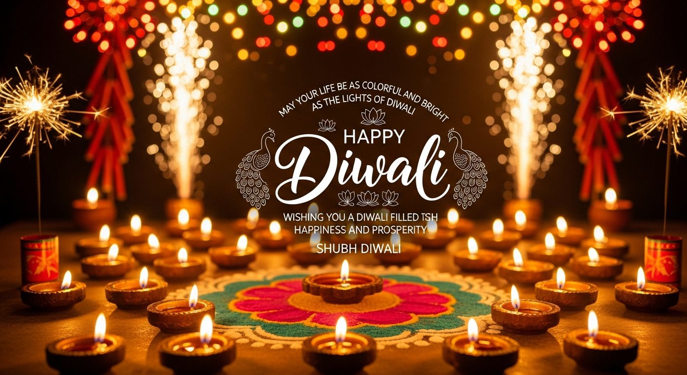 Diwali good morning image Hindi WhatsApp