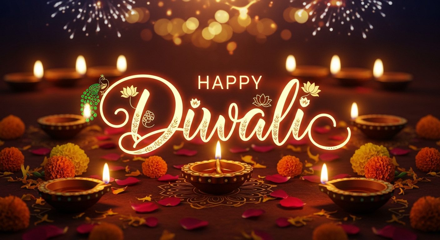 Diwali good morning image Hindi WhatsApp